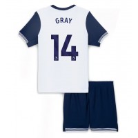 Camisa de time de futebol Tottenham Hotspur Archie Gray #14 Replicas 1º Equipamento Infantil 2024-25 Manga Curta (+ Calças curtas)